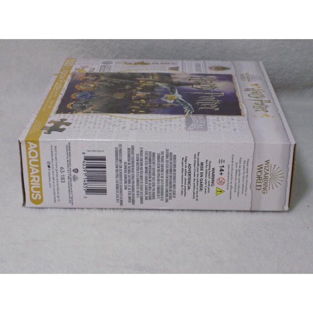 Harry Potter Wizarding World 1000 Piece Hogwarts Jigsaw Puzzle By Aquarius NEW - Picture 7 of 7
